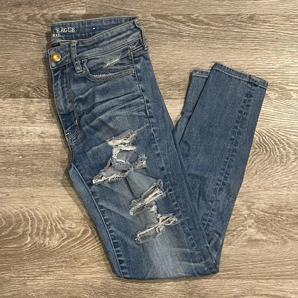 American Eagle Hi-Rise Jeggings Size 6